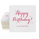 Darling Happy Birthday Square Coasters Image 2 of 2